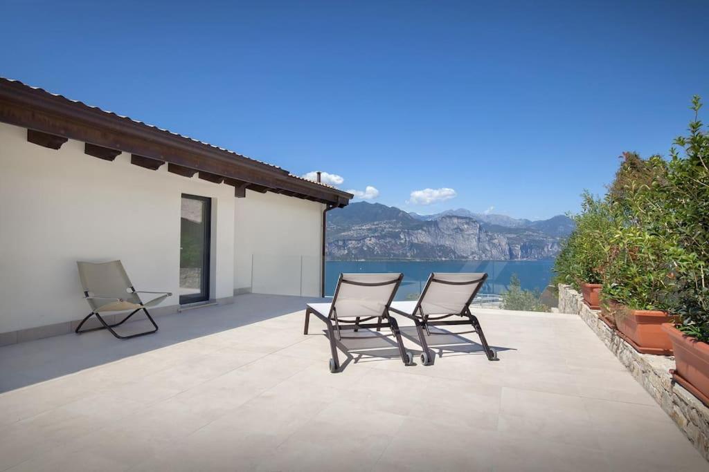 Villa Divina - Apt Divina Con Piscina E Vista Lago 카스텔레토디브렌조네 외부 사진